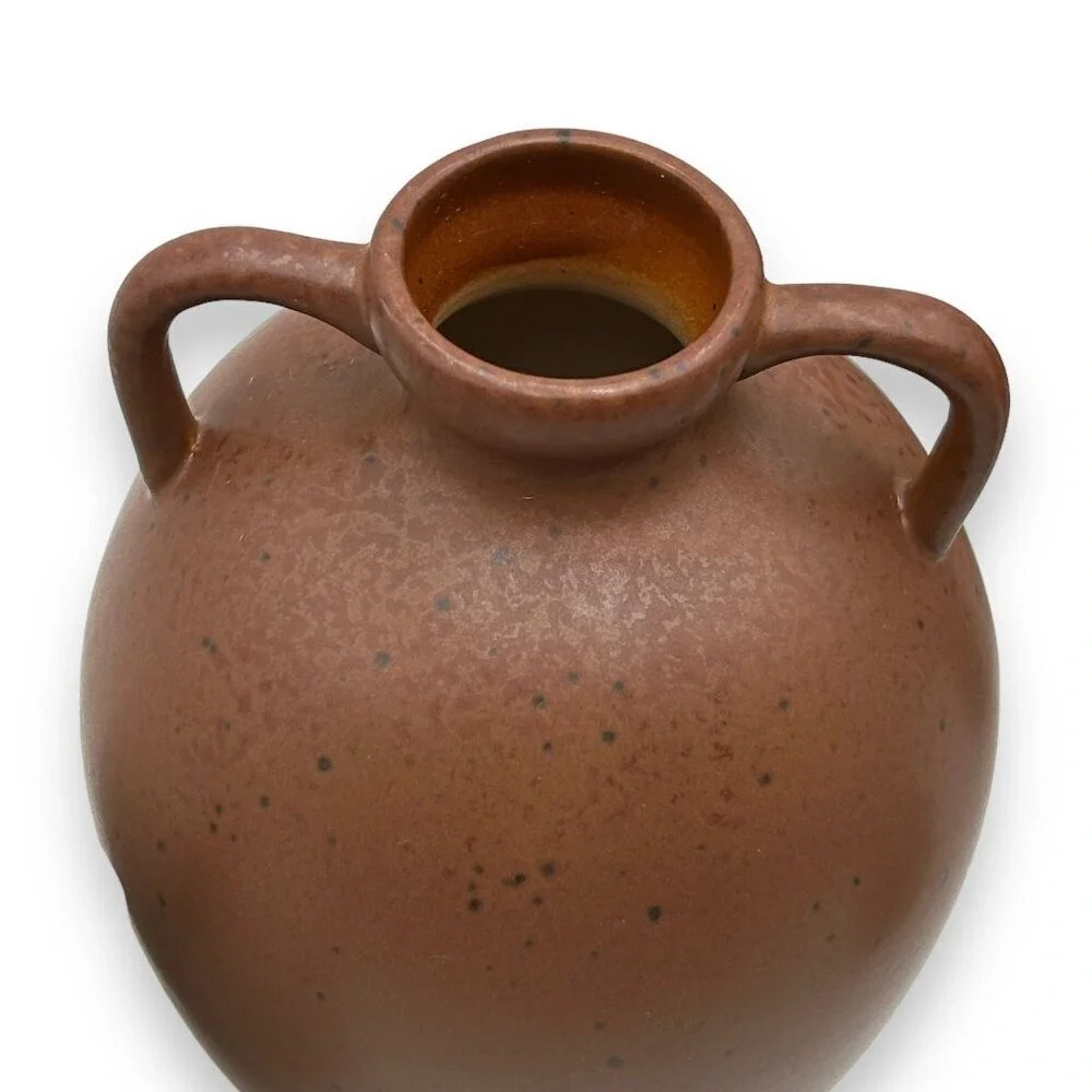 Medium Ceramic Vase with Handles Rust -‎ Threshold, Target
